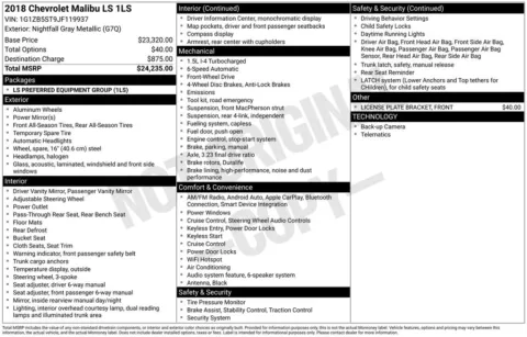 Photos of 2018 Chevrolet Malibu LS for sale in Omaha, NE at Gregg Young Chevrolet - Omaha