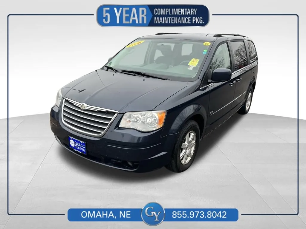 Blue 2008 Chrysler Town & Country Touring for sale in Omaha, NE