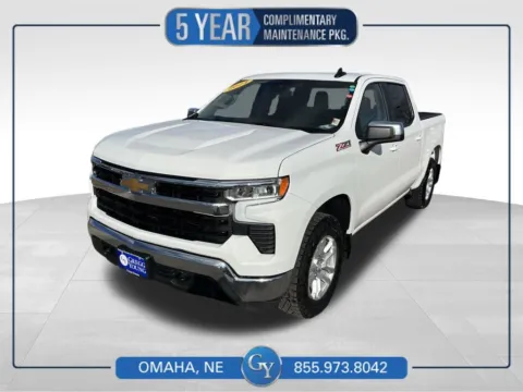 White 2024 Chevrolet Silverado 1500 LT for sale in Omaha, NE