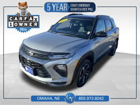 Gray 2023 Chevrolet TrailBlazer RS for sale in Omaha, NE