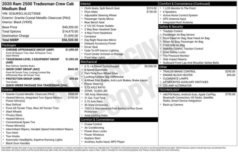 Photos of 2020 Ram 2500 Tradesman for sale in Omaha, NE at Gregg Young Chevrolet of Omaha