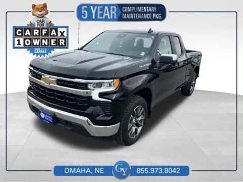 Black 2025 Chevrolet Silverado 1500 LT for sale in Omaha, NE