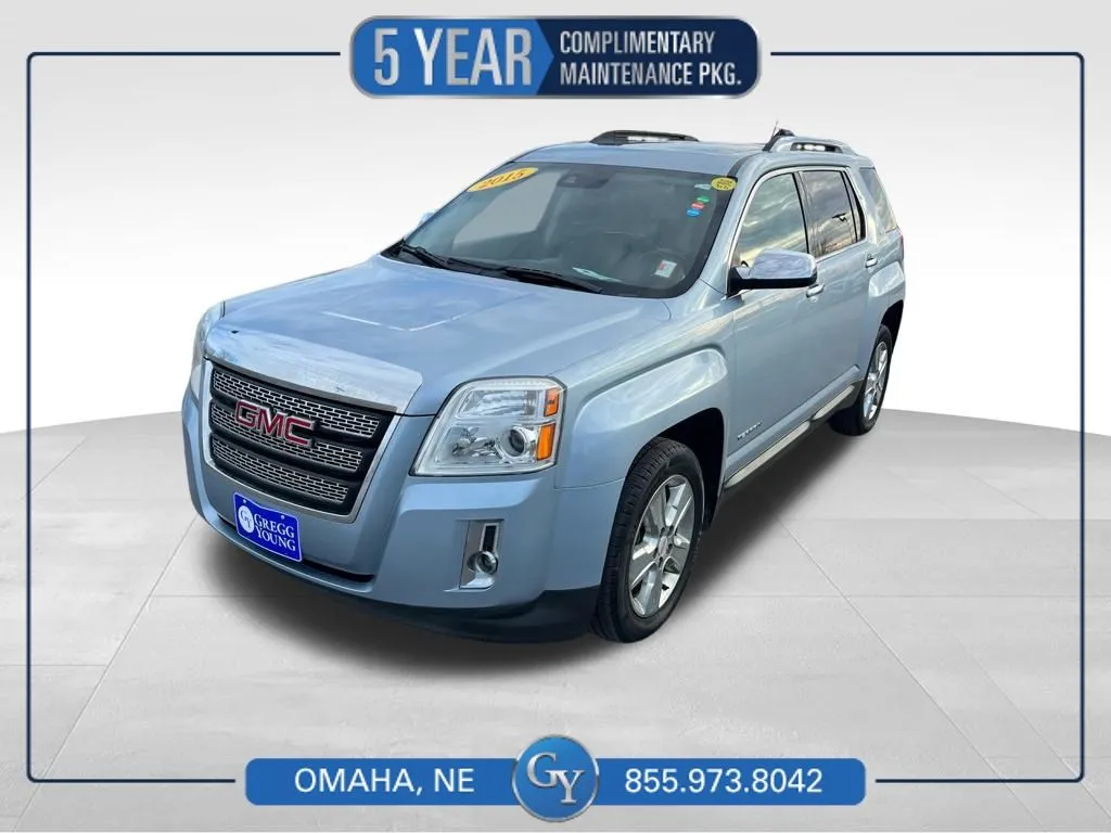 Silver 2015 GMC Terrain SLT-2 for sale in Omaha, NE