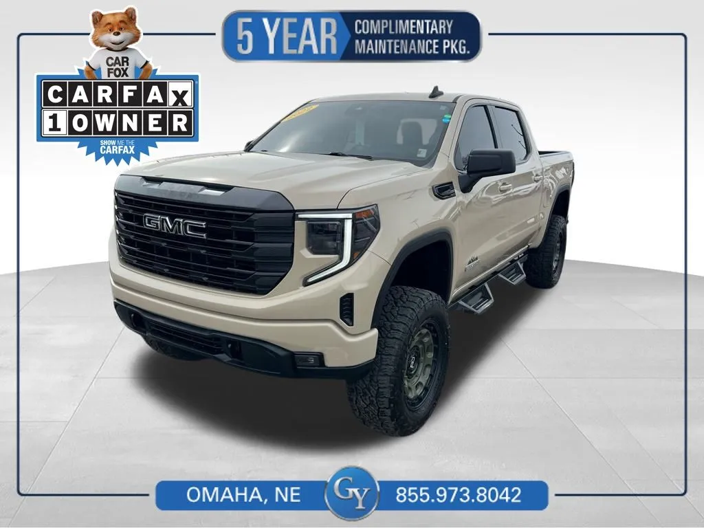Beige 2022 GMC Sierra 1500 Elevation for sale in Omaha, NE
