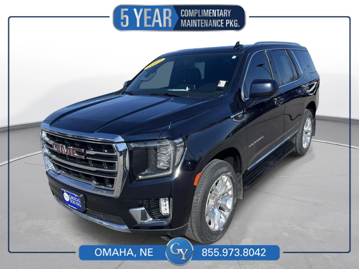 Black 2023 GMC Yukon SLT for sale in Omaha, NE