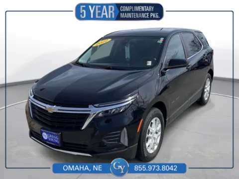 Black 2022 Chevrolet Equinox LT for sale in Omaha, NE