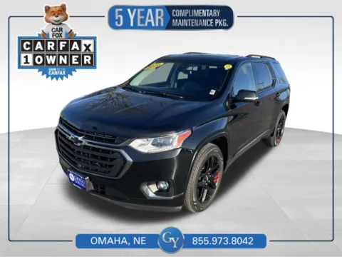 Black 2020 Chevrolet Traverse Premier for sale in Omaha, NE