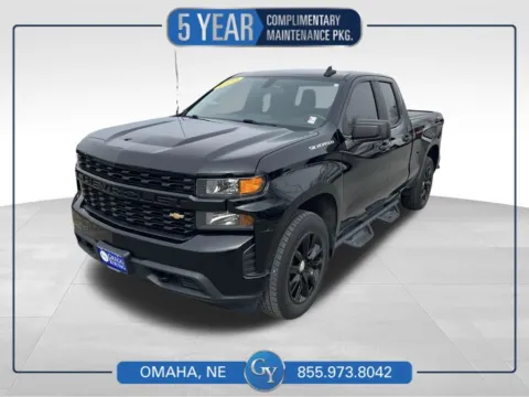 Black 2020 Chevrolet Silverado 1500 Custom for sale in Omaha, NE