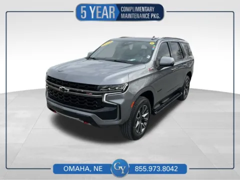 Gray 2021 Chevrolet Tahoe Z71 for sale in Omaha, NE