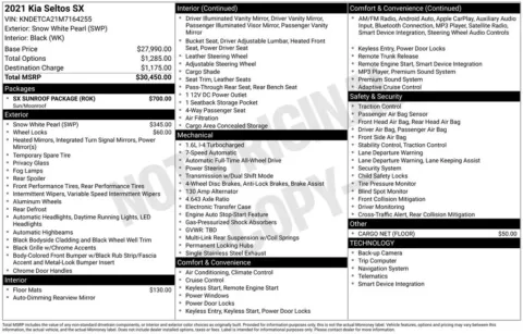 Photos of 2021 Kia Seltos SX for sale in Omaha, NE at Gregg Young Chevrolet of Omaha