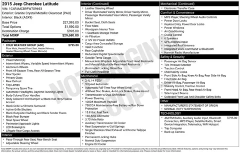 Photos of 2015 Jeep Cherokee Latitude for sale in Omaha, NE at Gregg Young Chevrolet of Omaha