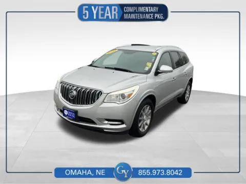 Silver 2015 Buick Enclave Leather Group for sale in Omaha, NE