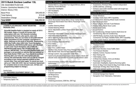 Photos of 2015 Buick Enclave Leather Group for sale in Omaha, NE at Gregg Young Chevrolet of Omaha