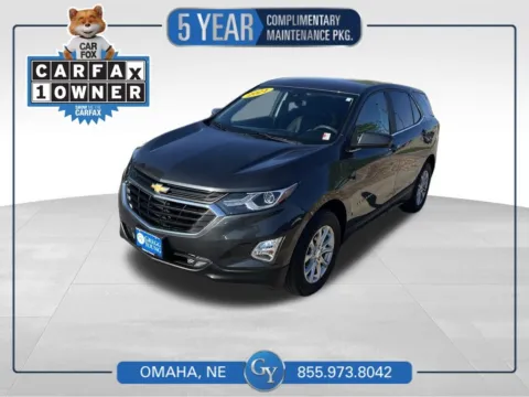 Gray 2021 Chevrolet Equinox LT for sale in Omaha, NE