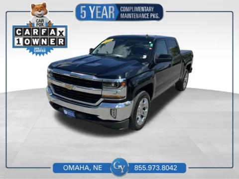 Black 2018 Chevrolet Silverado 1500 LT for sale in Omaha, NE