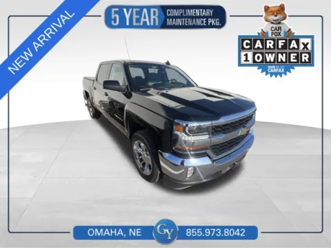 Black 2018 Chevrolet Silverado 1500 LT for sale in Omaha, NE