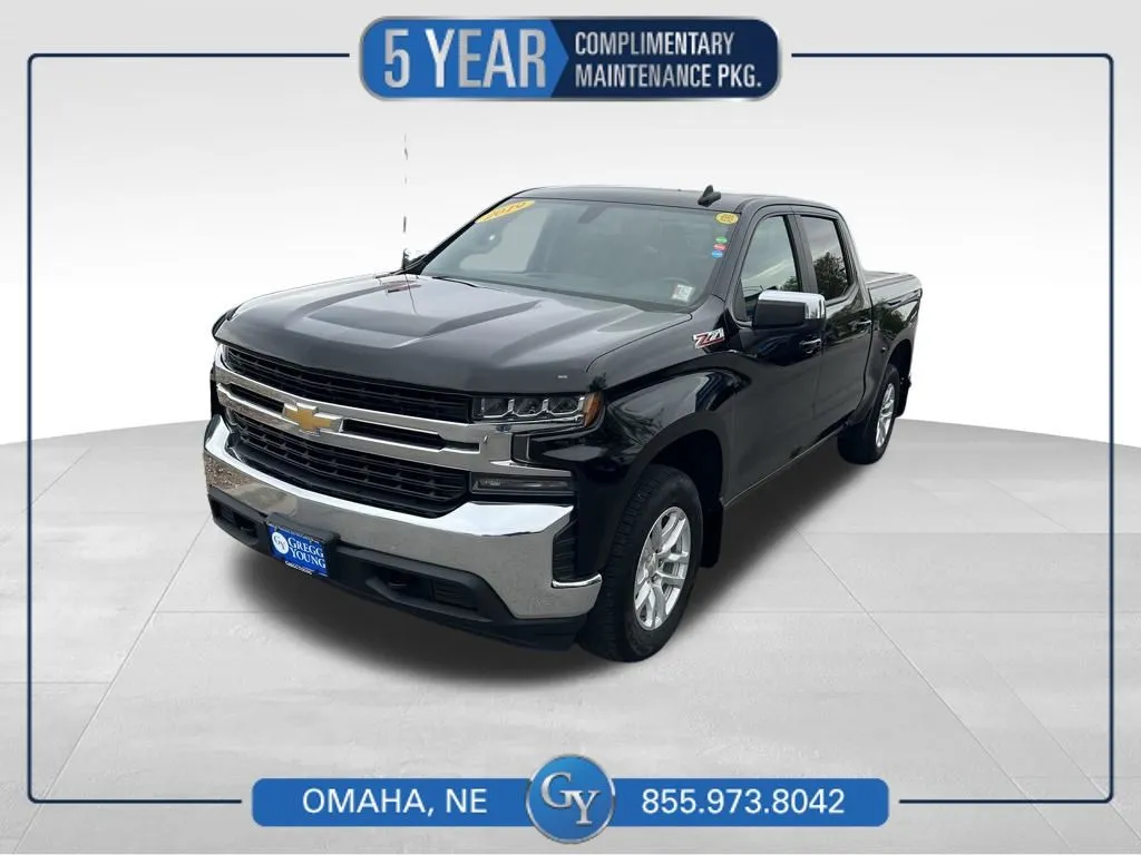 Black 2019 Chevrolet Silverado 1500 LT for sale in Omaha, NE