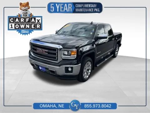 Black 2015 GMC Sierra 1500 SLT for sale in Omaha, NE