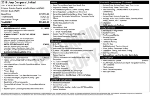 Photos of 2018 Jeep Compass Limited for sale in Omaha, NE at Gregg Young Chevrolet of Omaha