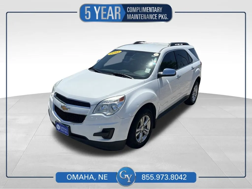 White 2015 Chevrolet Equinox LT for sale in Omaha, NE
