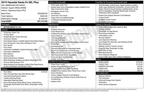 Photos of 2019 Hyundai Santa Fe SEL Plus for sale in Omaha, NE at Gregg Young Chevrolet of Omaha