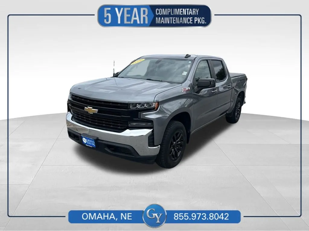 Gray 2020 Chevrolet Silverado 1500 LT for sale in Omaha, NE