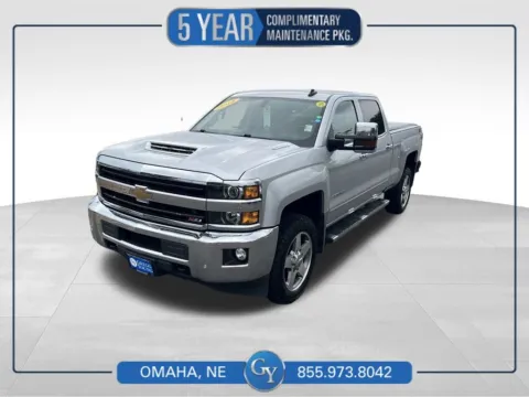 Silver 2018 Chevrolet Silverado 2500HD LTZ for sale in Omaha, NE