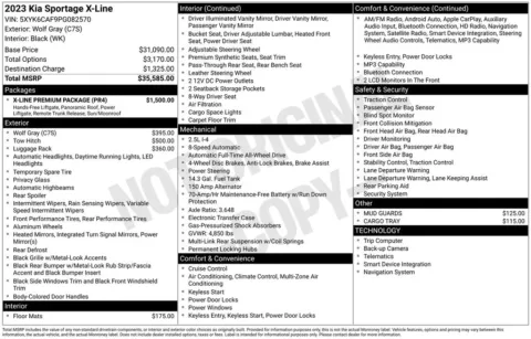 Photos of 2023 Kia Sportage X-Line for sale in Omaha, NE at Gregg Young Chevrolet of Omaha