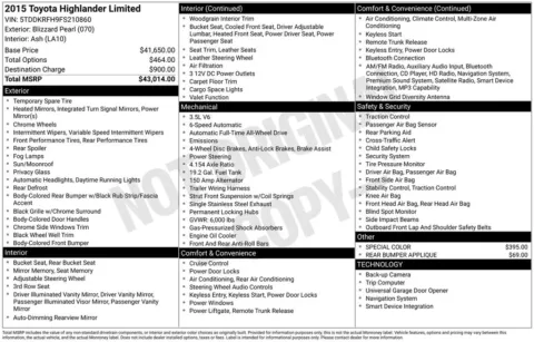 Photos of 2015 Toyota Highlander Limited for sale in Omaha, NE at Gregg Young Chevrolet of Omaha