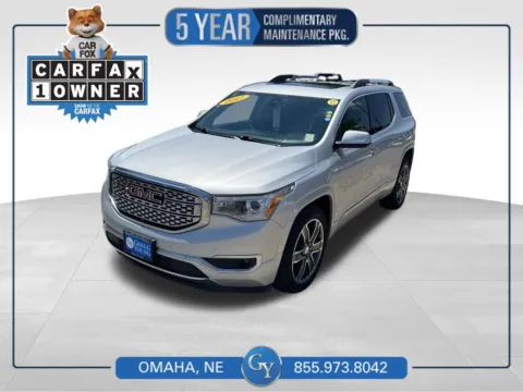 Silver 2017 GMC Acadia Denali for sale in Omaha, NE