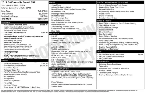 Photos of 2017 GMC Acadia Denali for sale in Omaha, NE at Gregg Young Chevrolet of Omaha