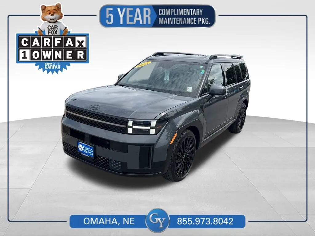 Gray 2025 Hyundai Santa Fe Calligraphy for sale in Omaha, NE