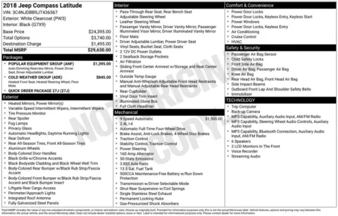 Photos of 2018 Jeep Compass Latitude for sale in Omaha, NE at Gregg Young Chevrolet of Omaha