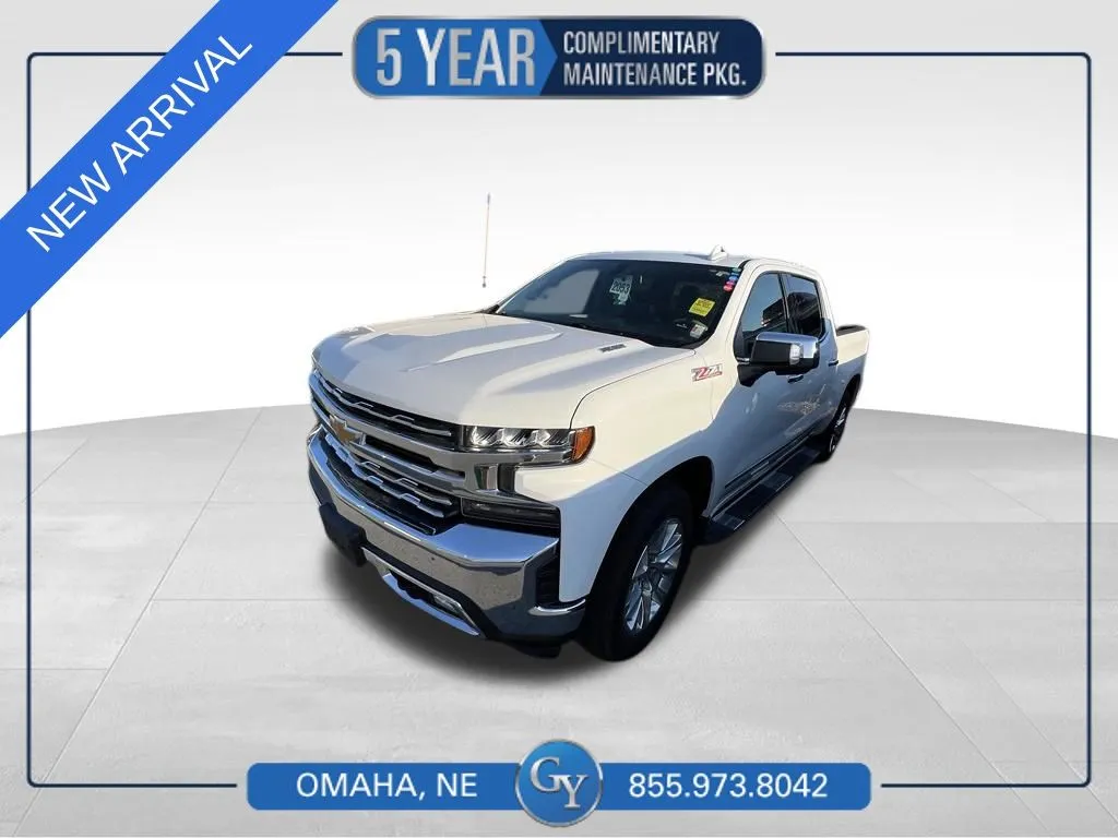 White 2020 Chevrolet Silverado 1500 LTZ for sale in Omaha, NE