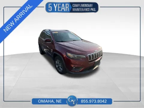 Red 2020 Jeep Cherokee Latitude Plus for sale in Omaha, NE
