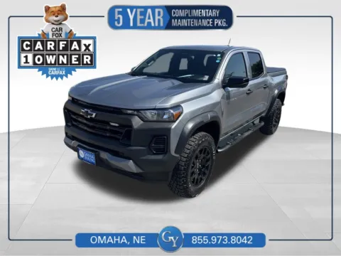 Gray 2024 Chevrolet Colorado Trail Boss for sale in Omaha, NE
