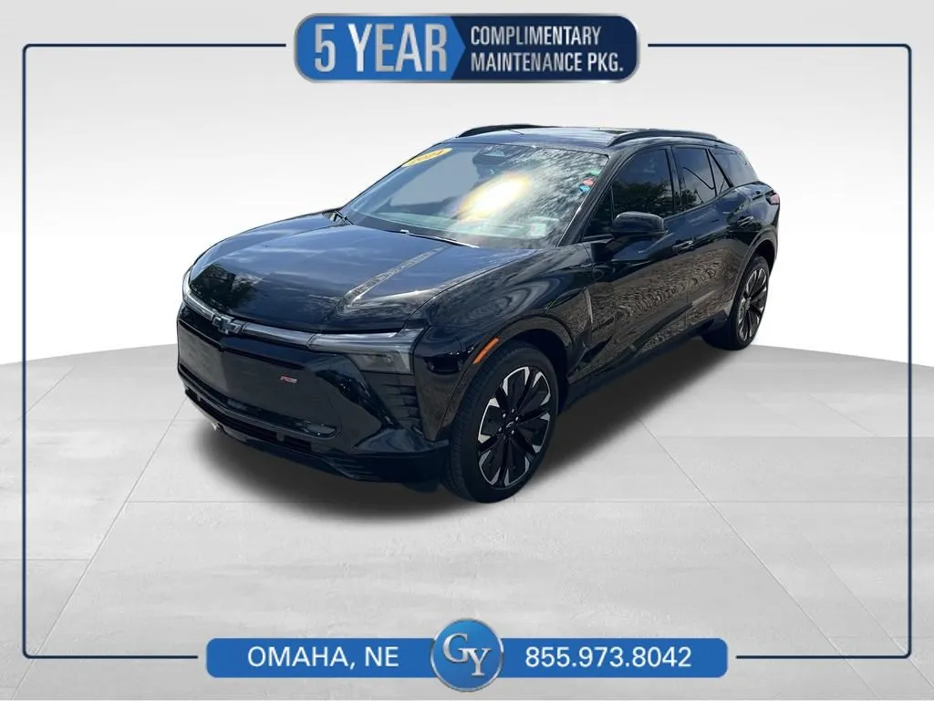 Black 2024 Chevrolet Blazer EV RS for sale in Omaha, NE