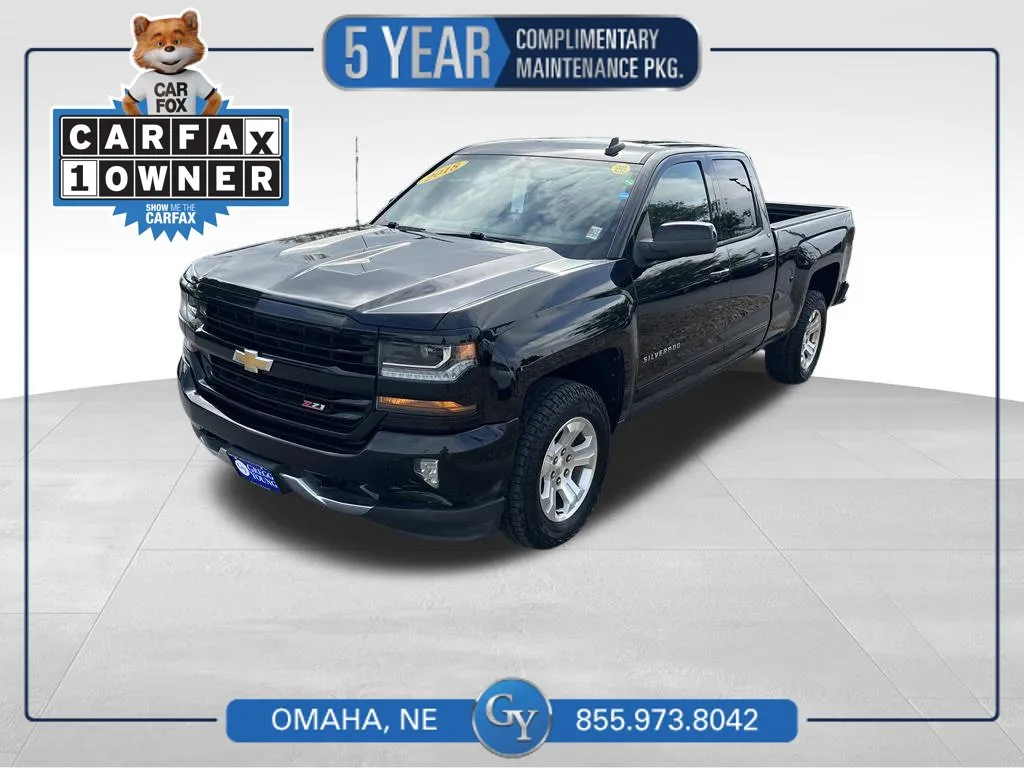 Black 2018 Chevrolet Silverado 1500 LT for sale in Omaha, NE
