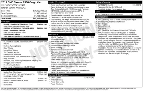 Photos of 2019 GMC Savana 2500 Work Van for sale in Omaha, NE at Gregg Young Chevrolet of Omaha