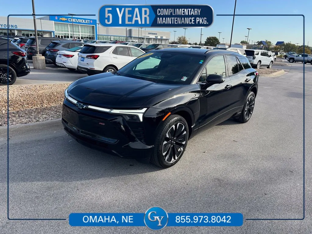 Black 2024 Chevrolet Blazer EV RS for sale in Omaha, NE