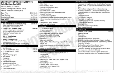 Photos of 2024 Chevrolet Colorado ZR2 for sale in Omaha, NE at Gregg Young Chevrolet of Omaha