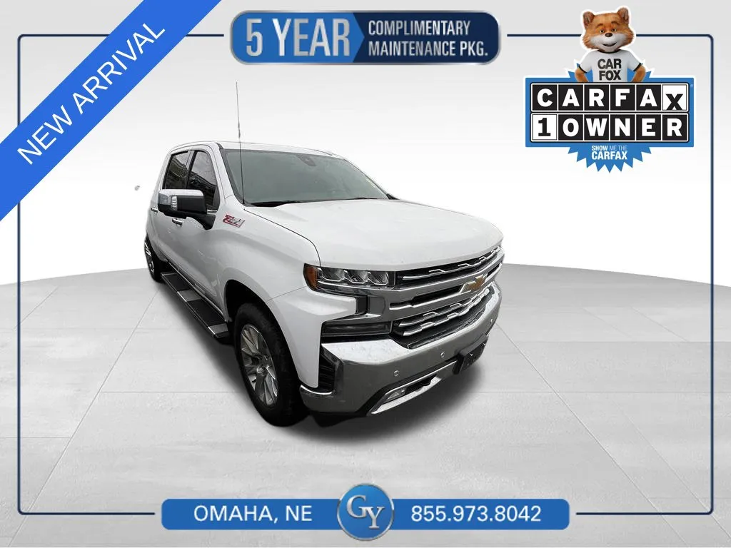 White 2020 Chevrolet Silverado 1500 LTZ for sale in Omaha, NE