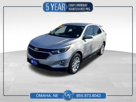 Silver 2018 Chevrolet Equinox LT for sale in Omaha, NE