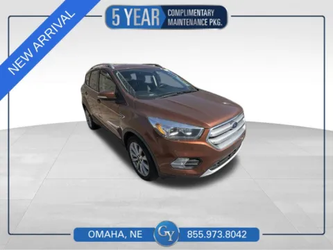 Red 2017 Ford Escape Titanium for sale in Omaha, NE