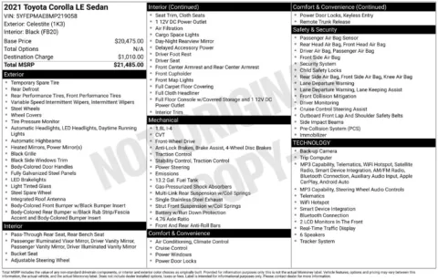 Photos of 2021 Toyota Corolla LE for sale in Omaha, NE at Gregg Young Chevrolet of Omaha