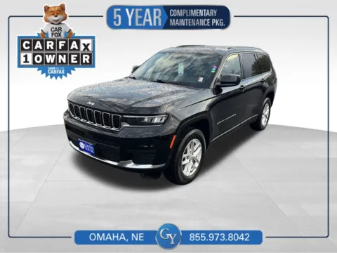 Black 2024 Jeep Grand Cherokee L Laredo X for sale in Omaha, NE