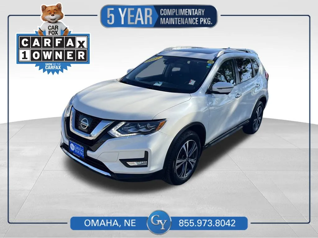 White 2017 Nissan Rogue SL for sale in Omaha, NE