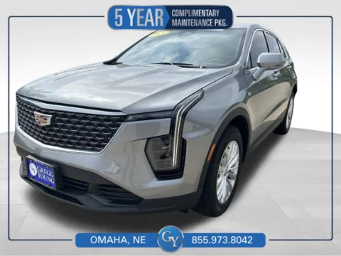 Silver 2024 Cadillac XT4 Luxury for sale in Omaha, NE