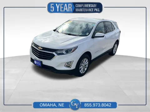 White 2018 Chevrolet Equinox LT for sale in Omaha, NE