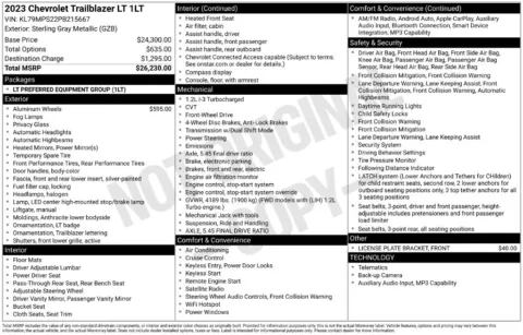 Photos of 2023 Chevrolet TrailBlazer LT for sale in Omaha, NE at Gregg Young Chevrolet of Omaha